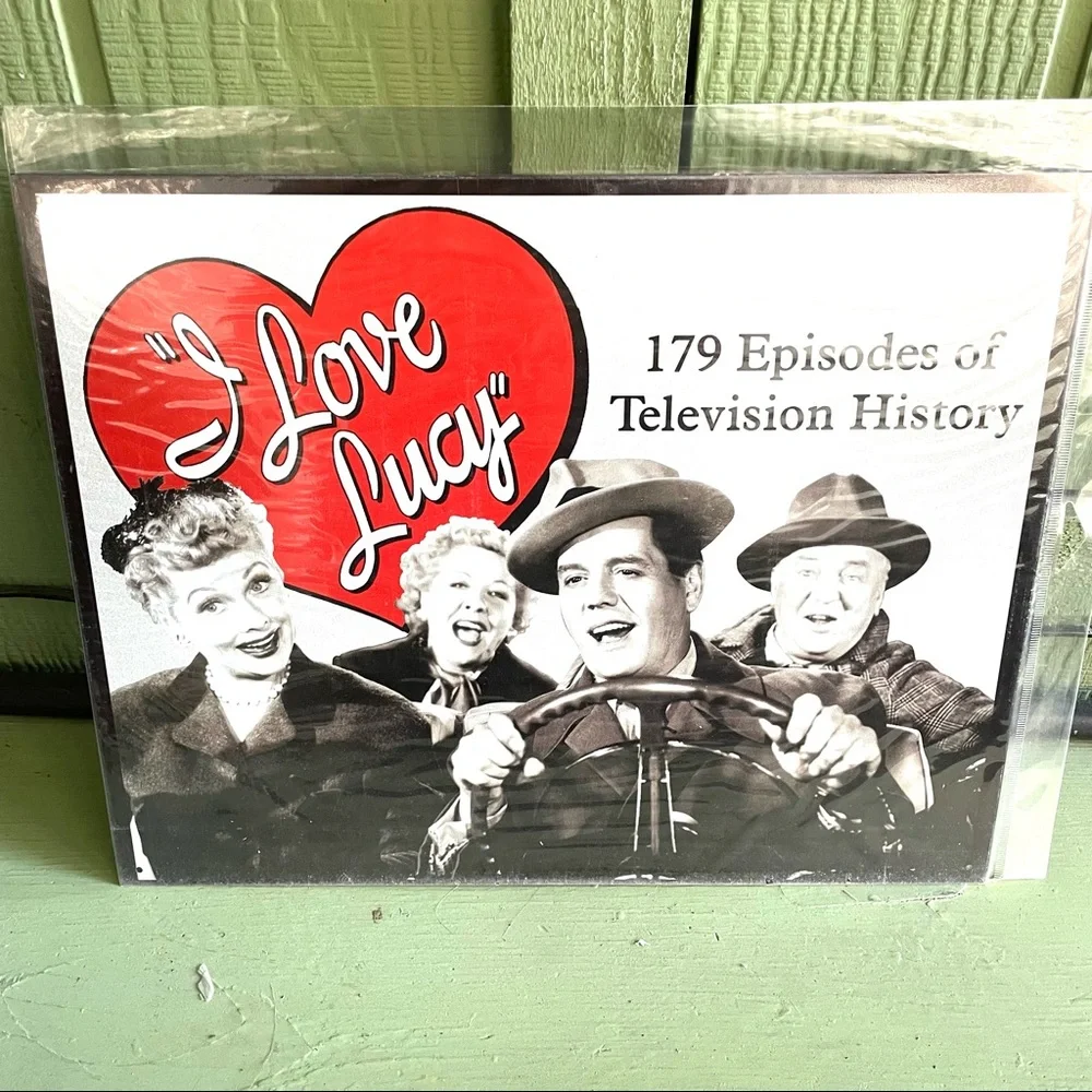 NEW I Love Lucy Metal Sign